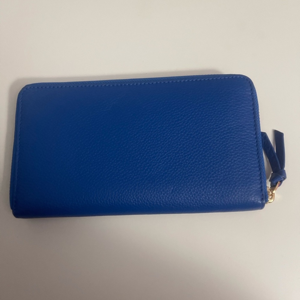 Tory Burch Dodgers Blue Wallet - Picture 4 of 4